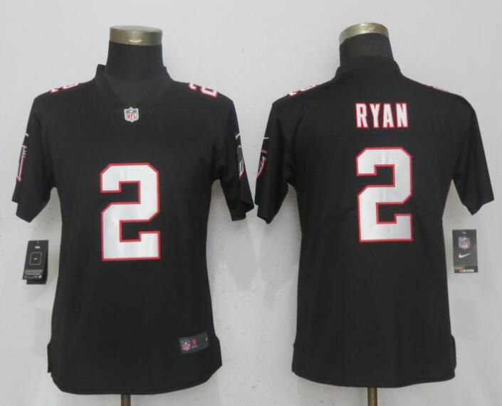 Women Atlanta Falcons #2 Ryan Black Nike Vapor Untouchable Limited NFL Jerseys->new york jets->NFL Jersey